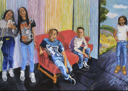 Painting from Exhibit